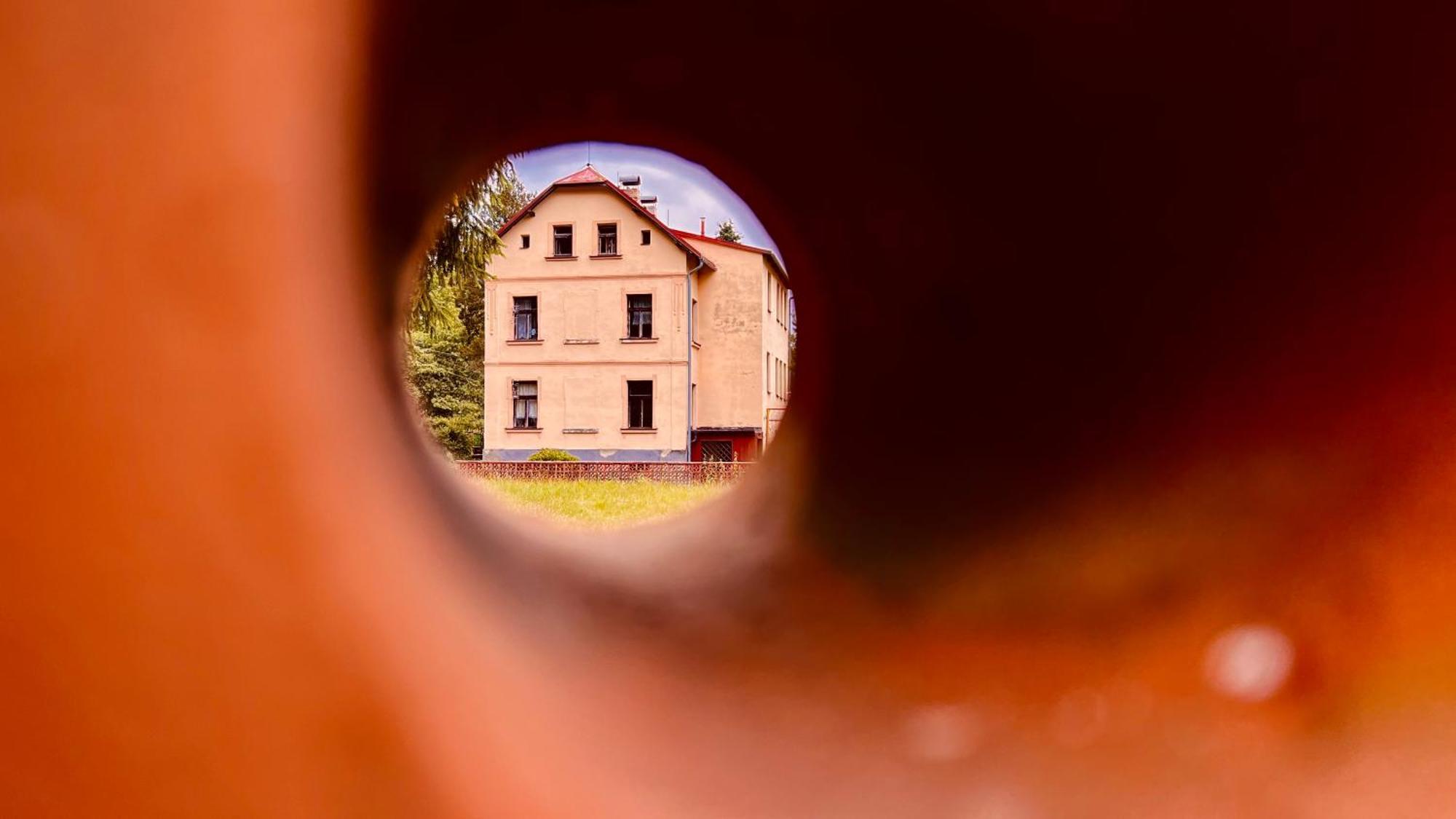 Chata Plechovka Česká Lípa Buitenkant foto