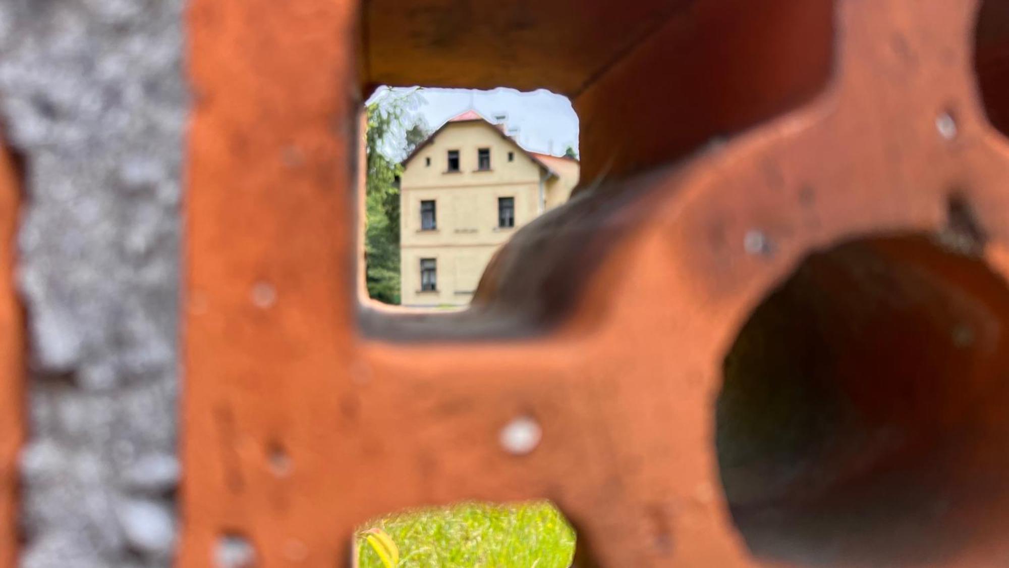 Chata Plechovka Česká Lípa Buitenkant foto
